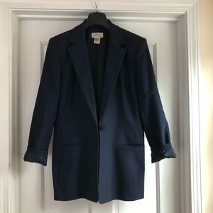 Oversized Navy Blazer